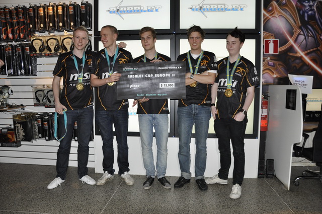1 место - шведы fnatic
